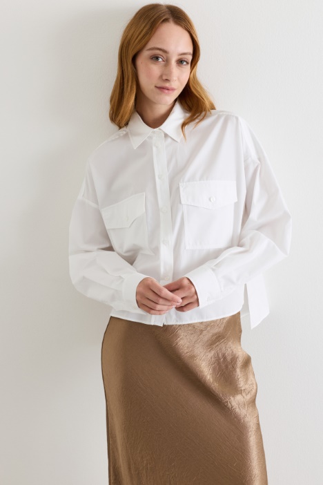 Camicia boxy con tasche - Intrend