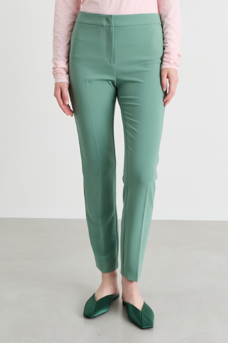 Pantalone skinny in cady