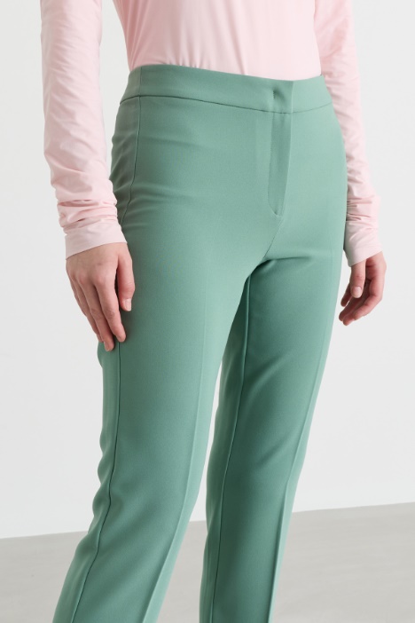 Pantalone skinny in cady