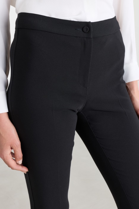 Pantalone skinny in cady