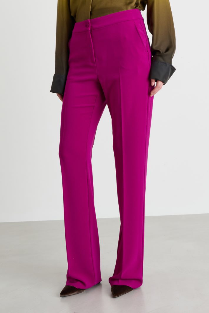 Cady trousers - FUCHSIA - Intrend - 2