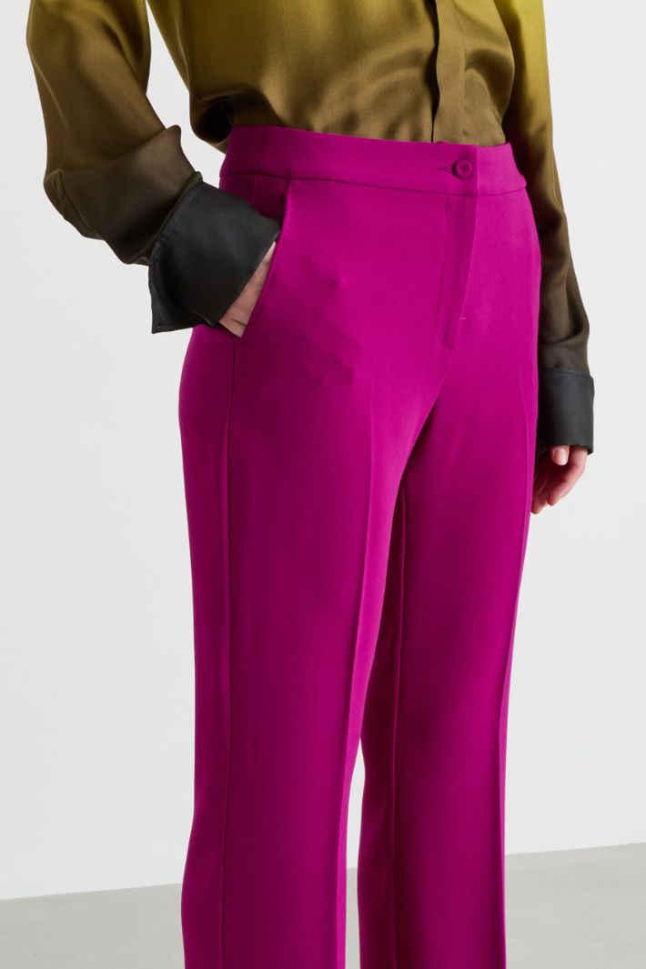 Cady trousers - FUCHSIA - Intrend - 3
