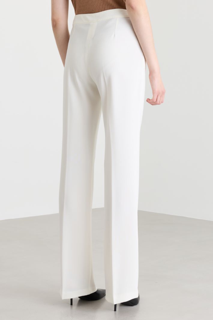 Cady trousers - WHITE - Intrend - 4