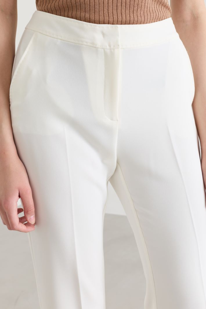 Cady trousers - WHITE - Intrend - 3