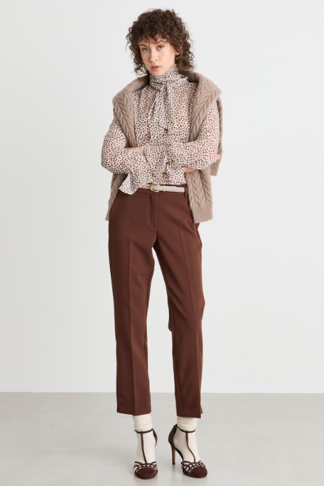 Double-stretch chino trousers - Intrend