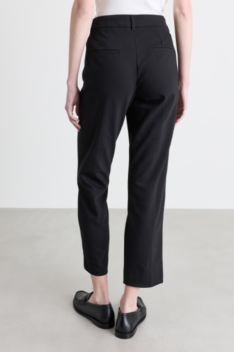 Pantalone chino in tessuto doppio stretch