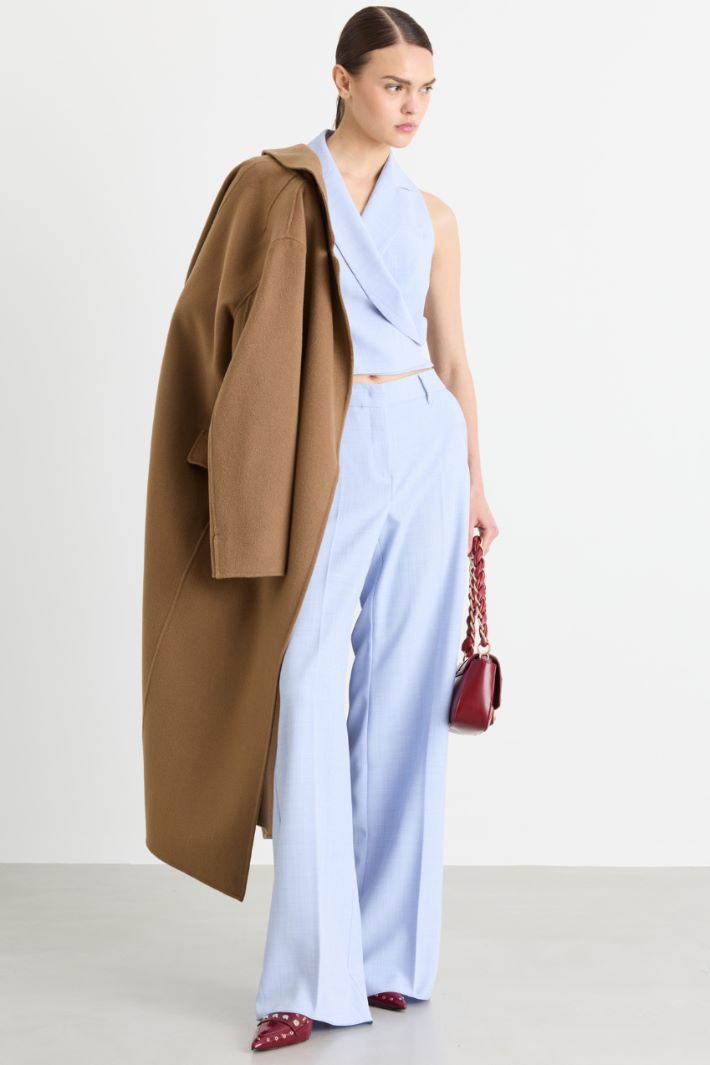 Trousers - LIGHT BLUE - Intrend
