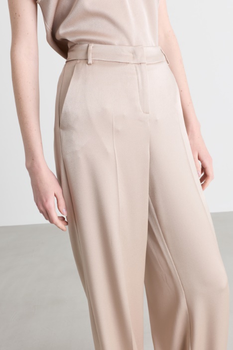 Pantalone in raso