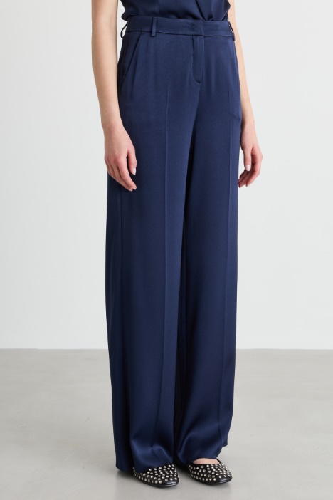 Pantalone in raso