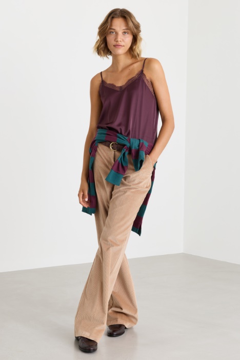 Corduroy Trousers - Intrend