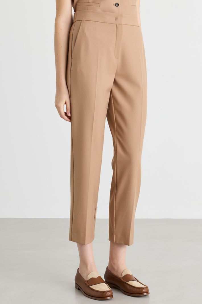 Pantalone semiaderente - CAMMELLO - Intrend - 2