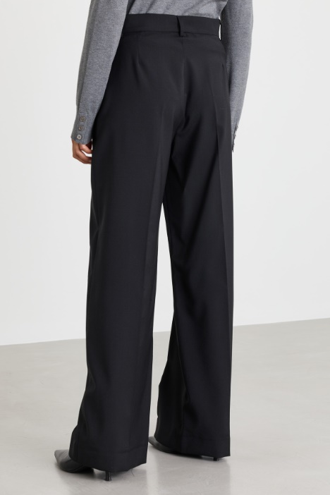 Pantalone dritto in tela