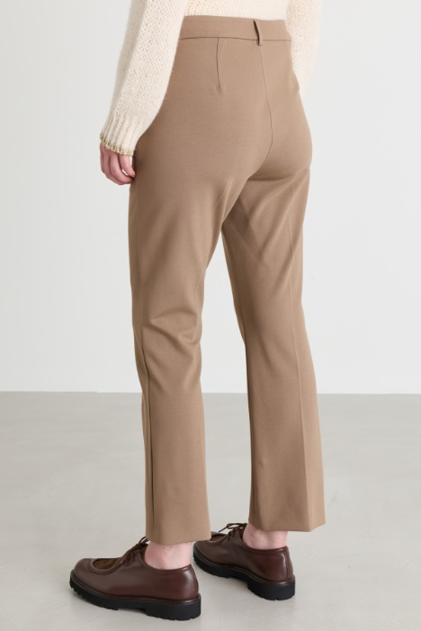 Pantalone a sigaretta in cady