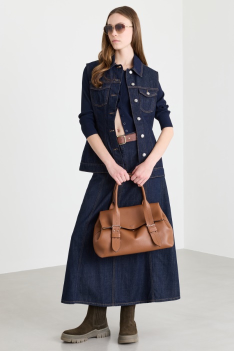 Gilet aderente con impunture - Intrend