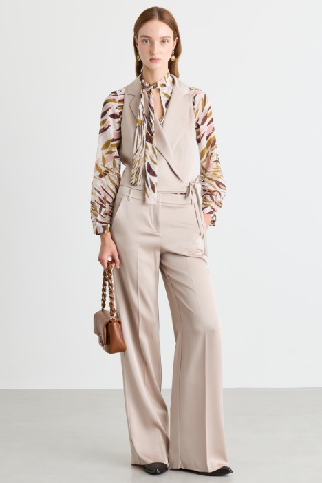Gilet in raso - Intrend