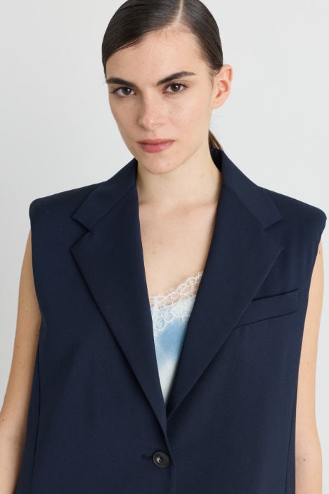 Gilet in tela