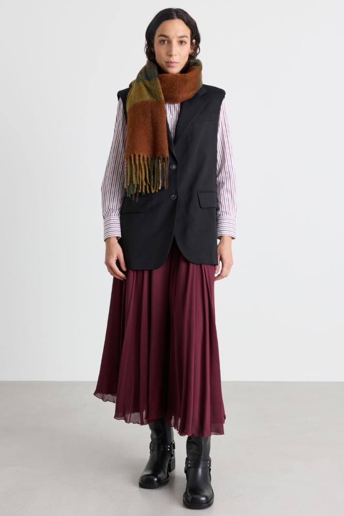 Gilet in tela - NERO - Intrend