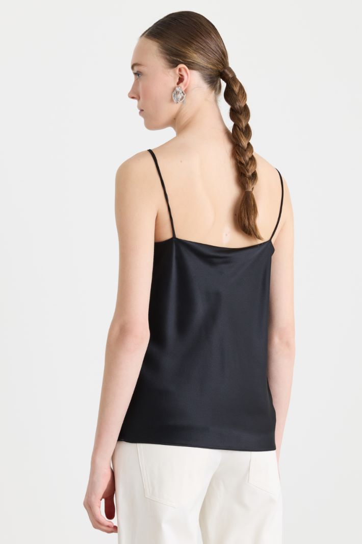 Top in raso - NERO - Intrend - 4
