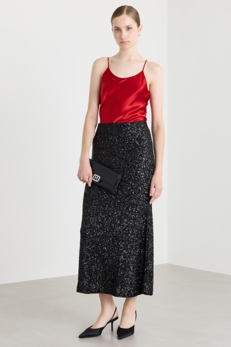 Satin-Top - Intrend