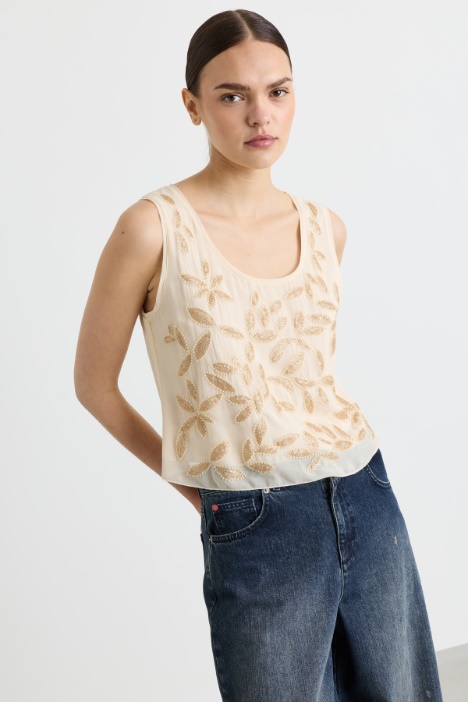 Top in georgette - Intrend