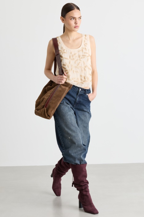 Top in georgette - Intrend
