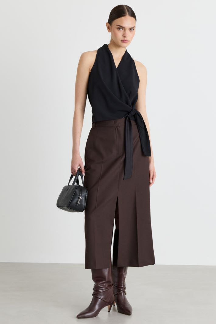 Top a portafoglio - NERO - Intrend