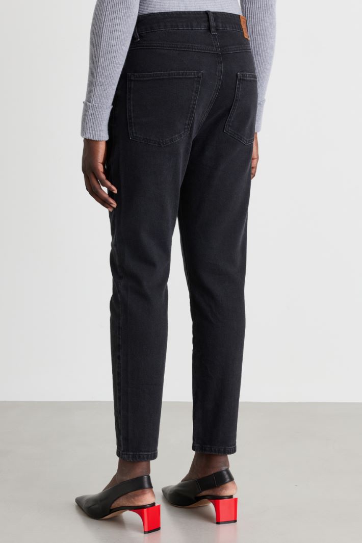 Slim-fit jeans - BLACK - Intrend - 4