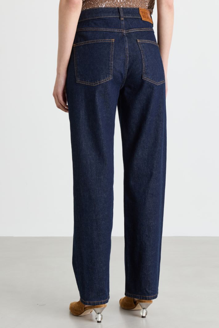 Straight jeans - BLUE - Intrend - 4
