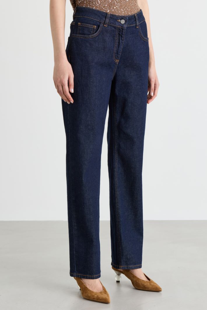 Straight jeans - BLUE - Intrend - 2