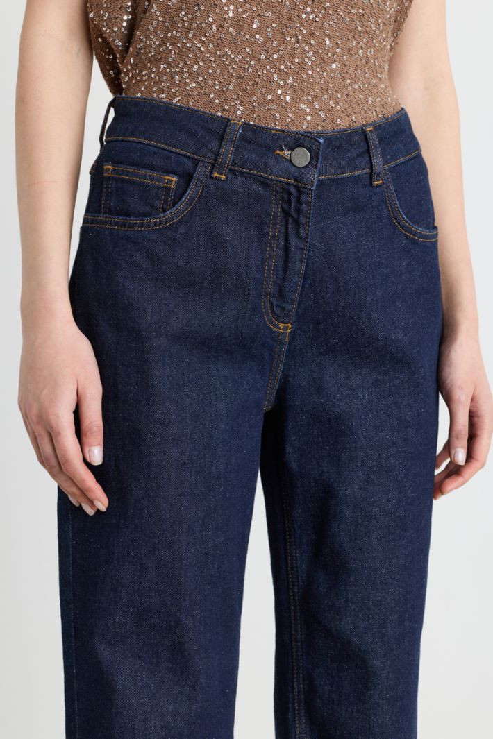 Straight jeans - BLUE - Intrend - 3