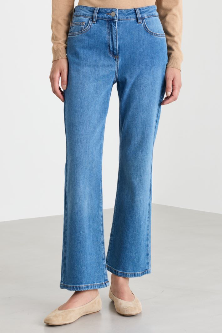 Jeans flare - BLU - Intrend - 2