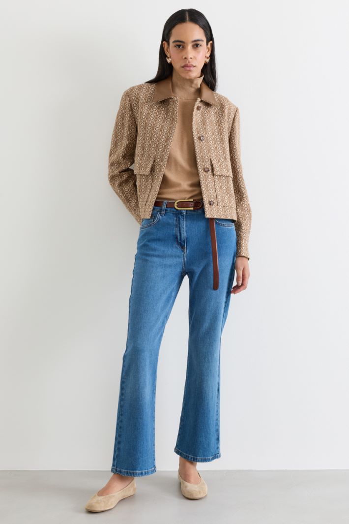 Jeans flare - BLU - Intrend