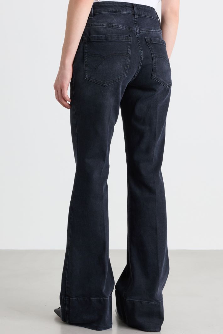 Jeans bootcut - NERO - Intrend - 4