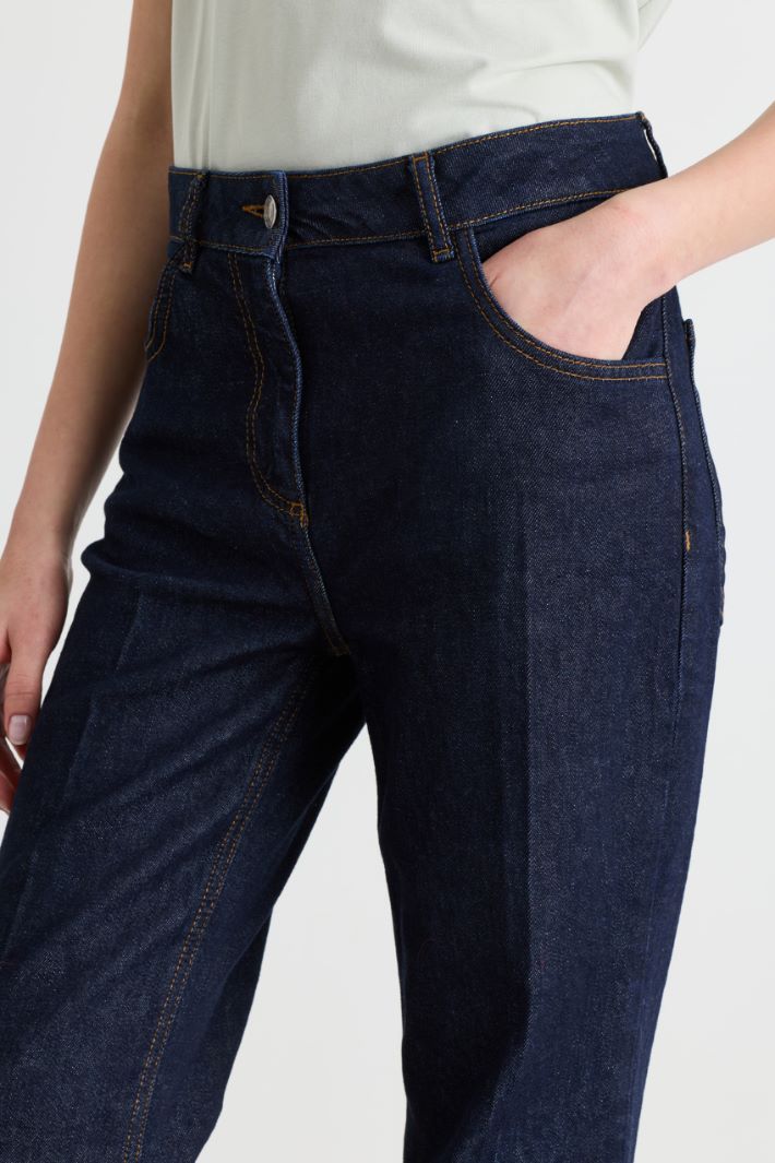 Bootcut jeans - BLUE - Intrend - 3