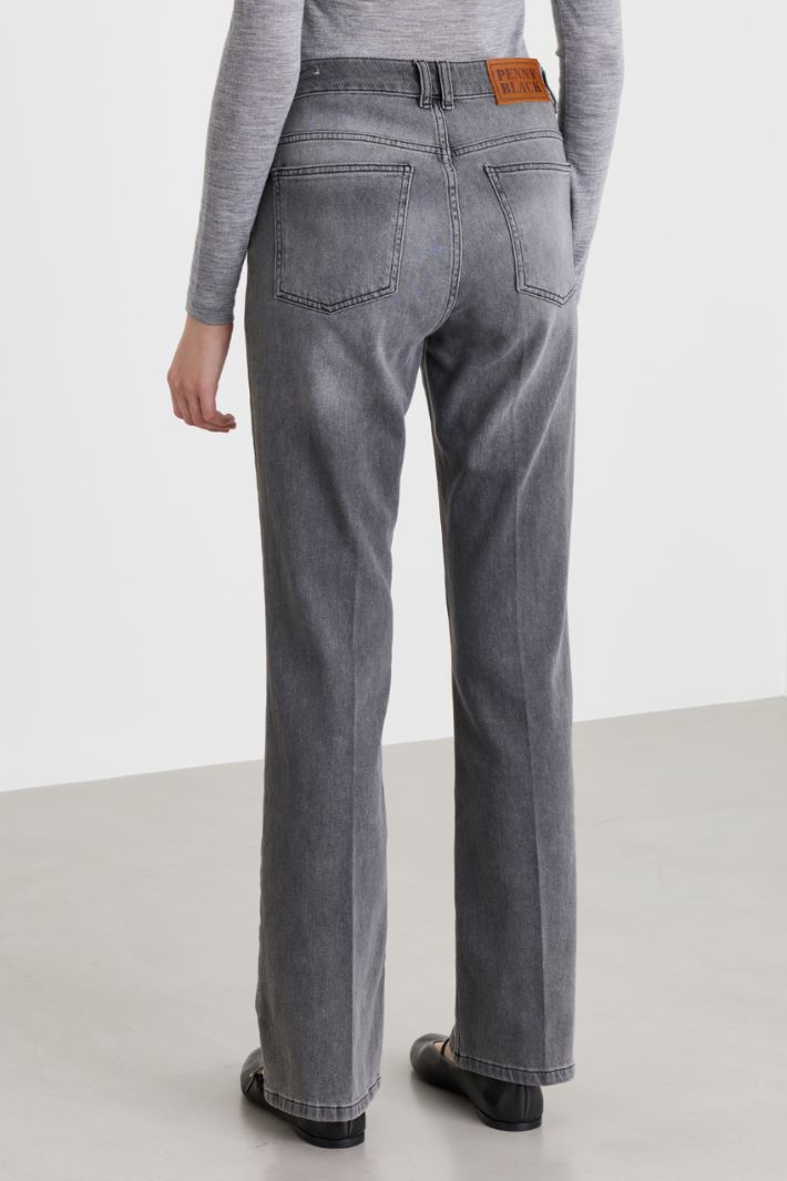 Bootcut jeans - GREY - Intrend - 4