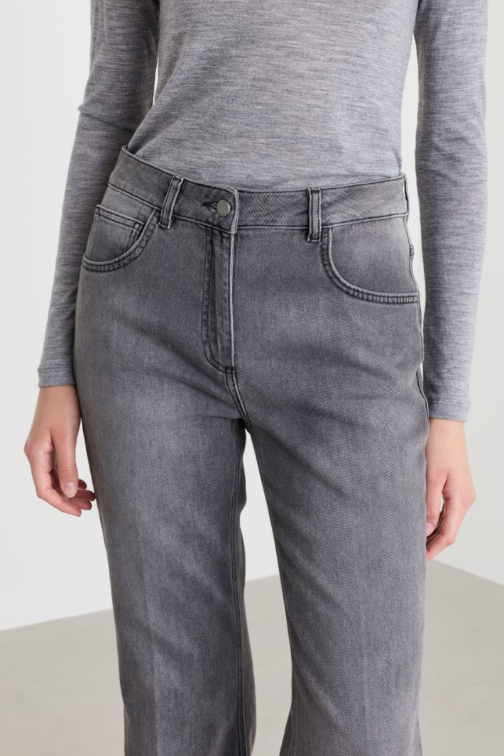 Bootcut jeans - GREY - Intrend - 3