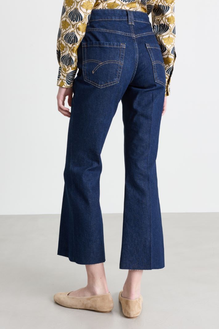 Jeans crop - BLU - Intrend - 4