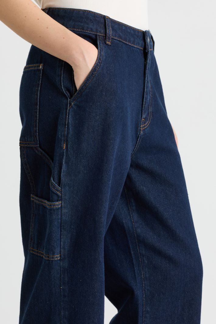 Jean cargo - BLEU - Intrend - 3