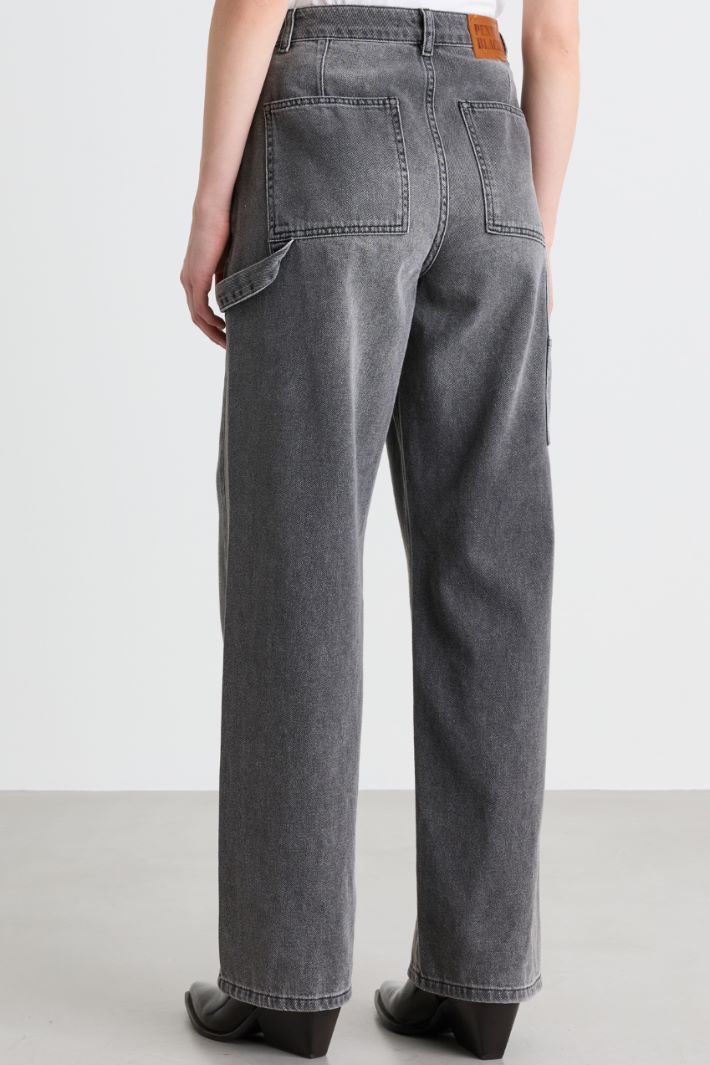 Jean cargo - GRIS - Intrend - 4