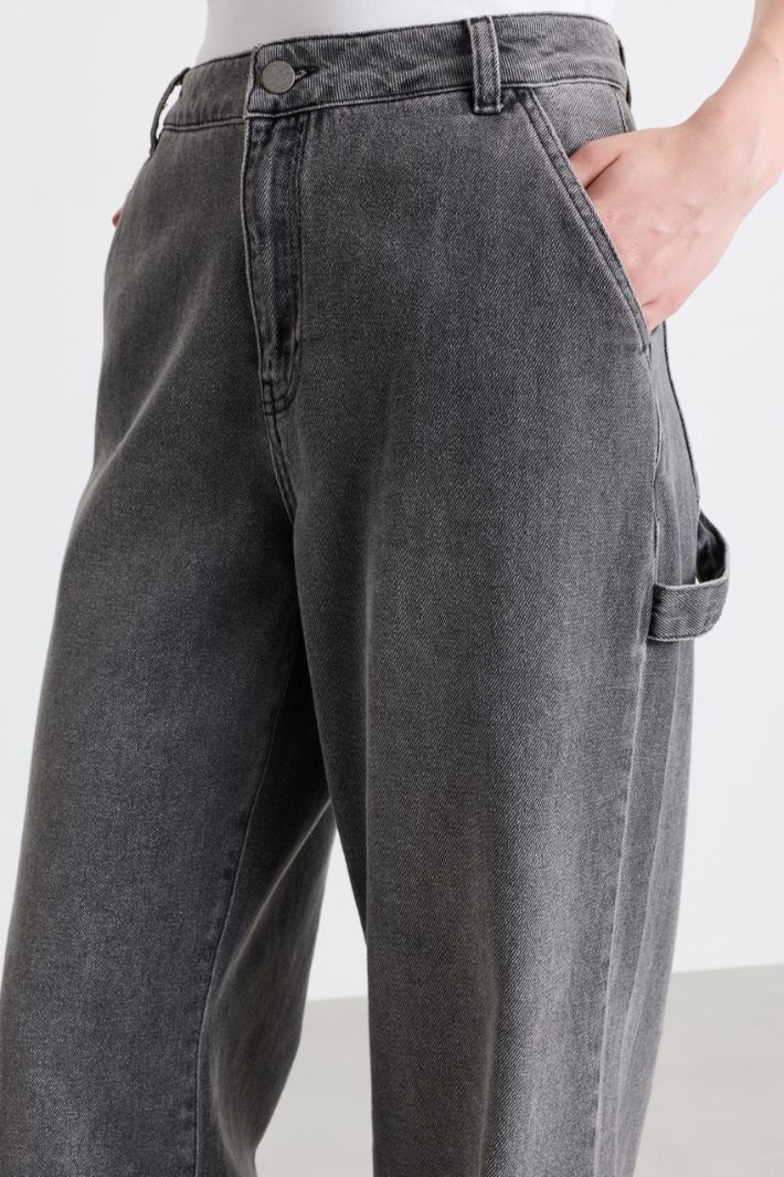 Jean cargo - GRIS - Intrend - 3
