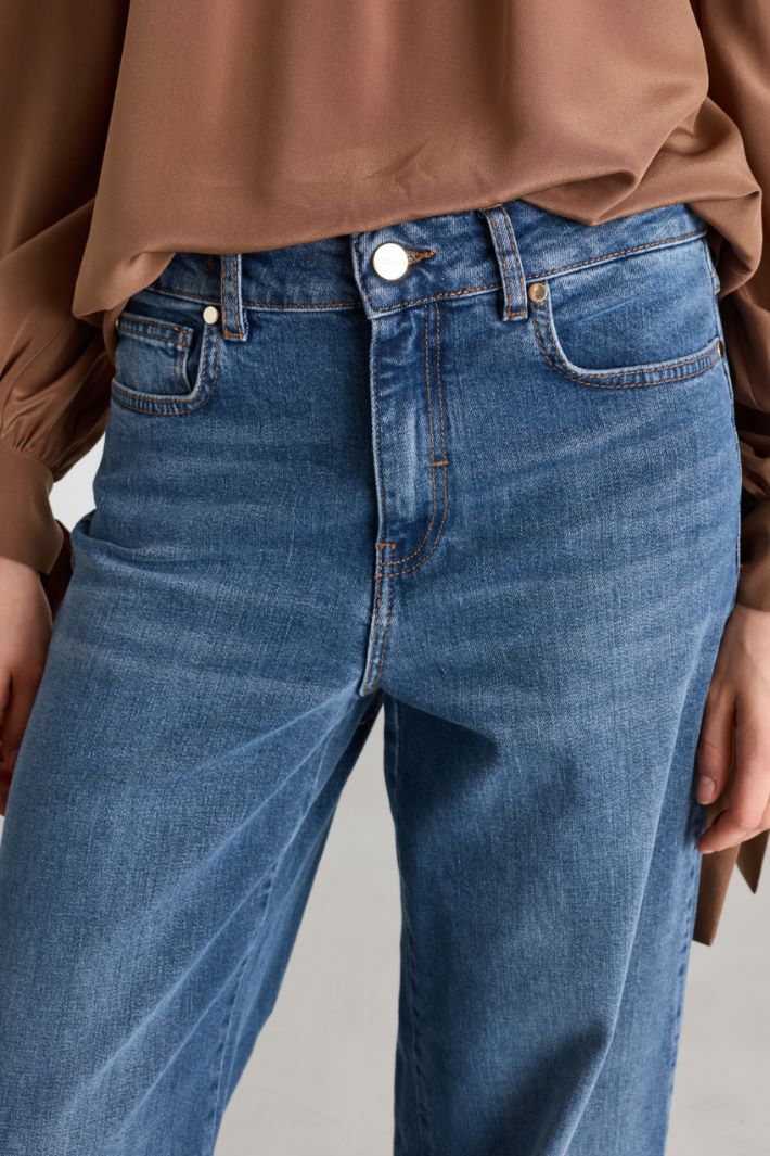 Jeans ampio - AZZURRO - Intrend - 3