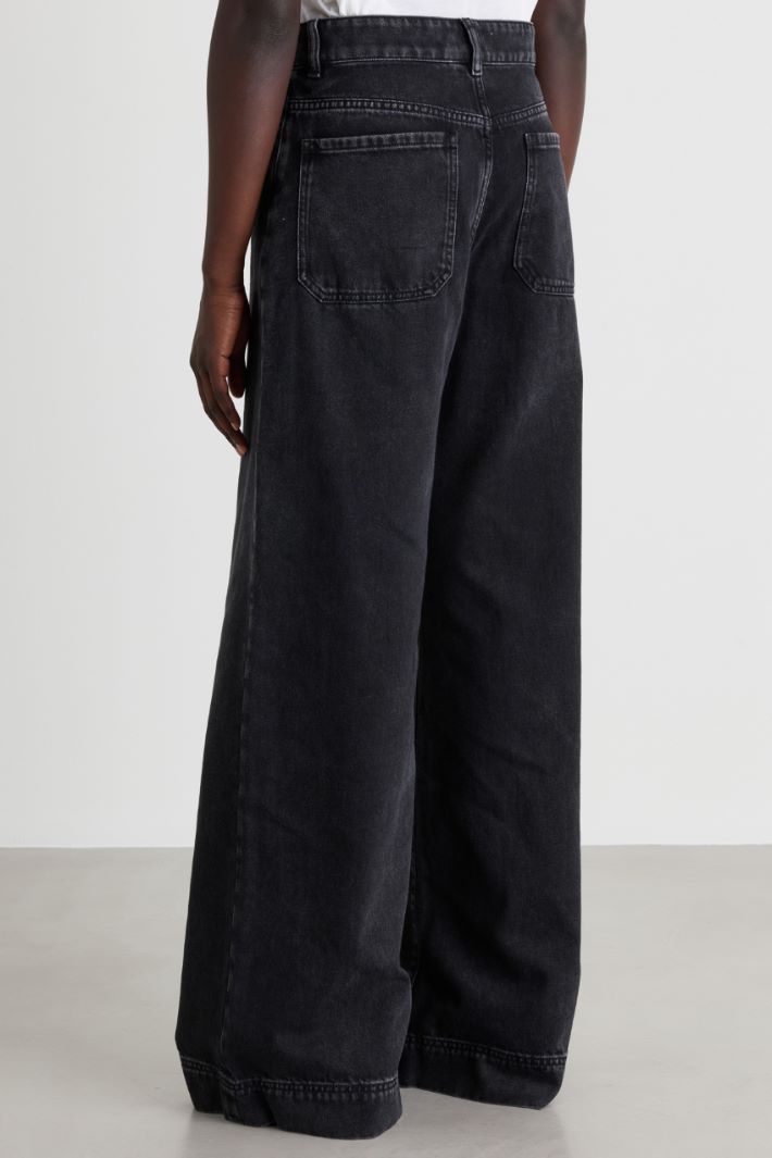Jeans oversize - NERO - Intrend - 4