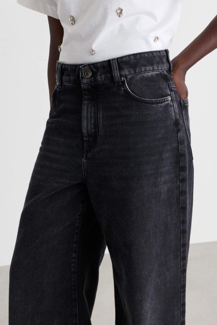 Jeans oversize - NERO - Intrend - 3