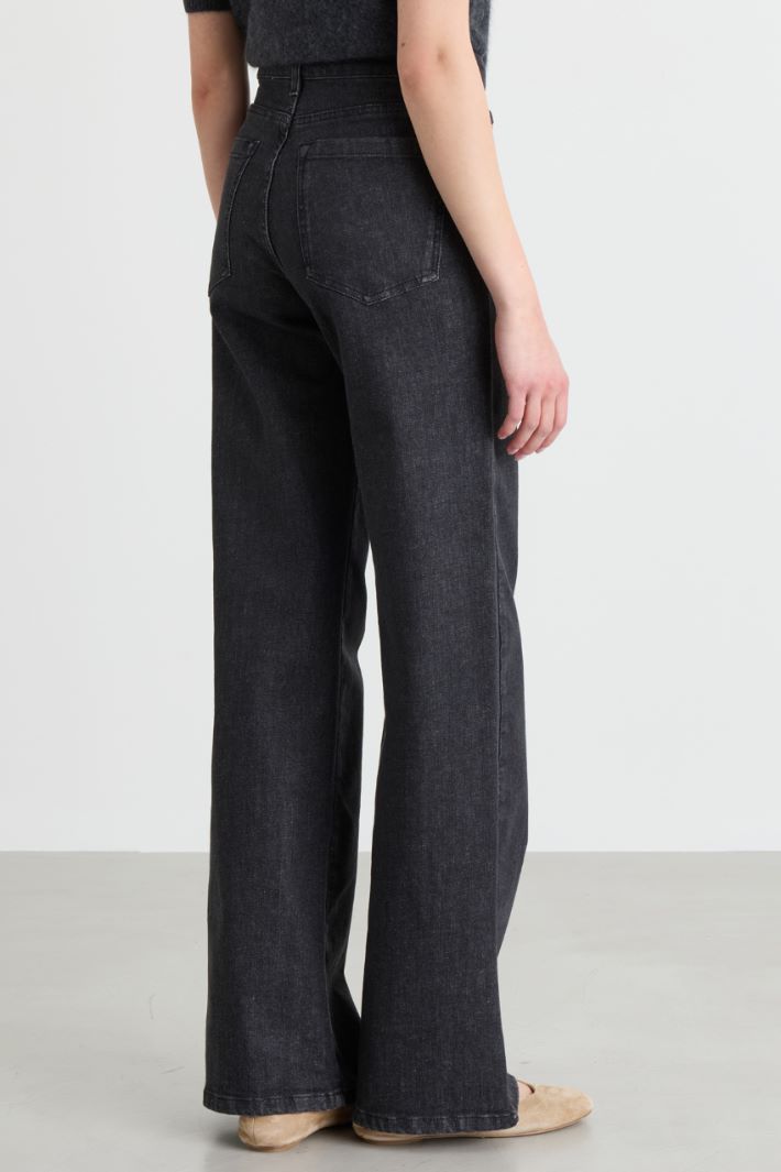 Jeans dritto - NERO - Intrend - 4