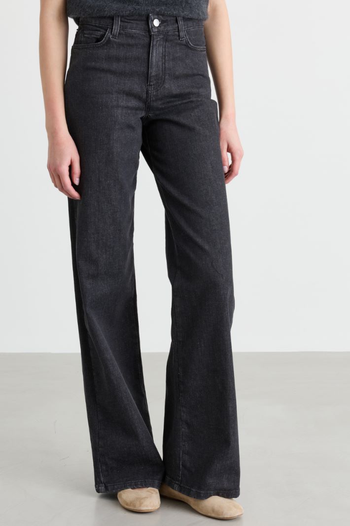 Jeans dritto - NERO - Intrend - 2