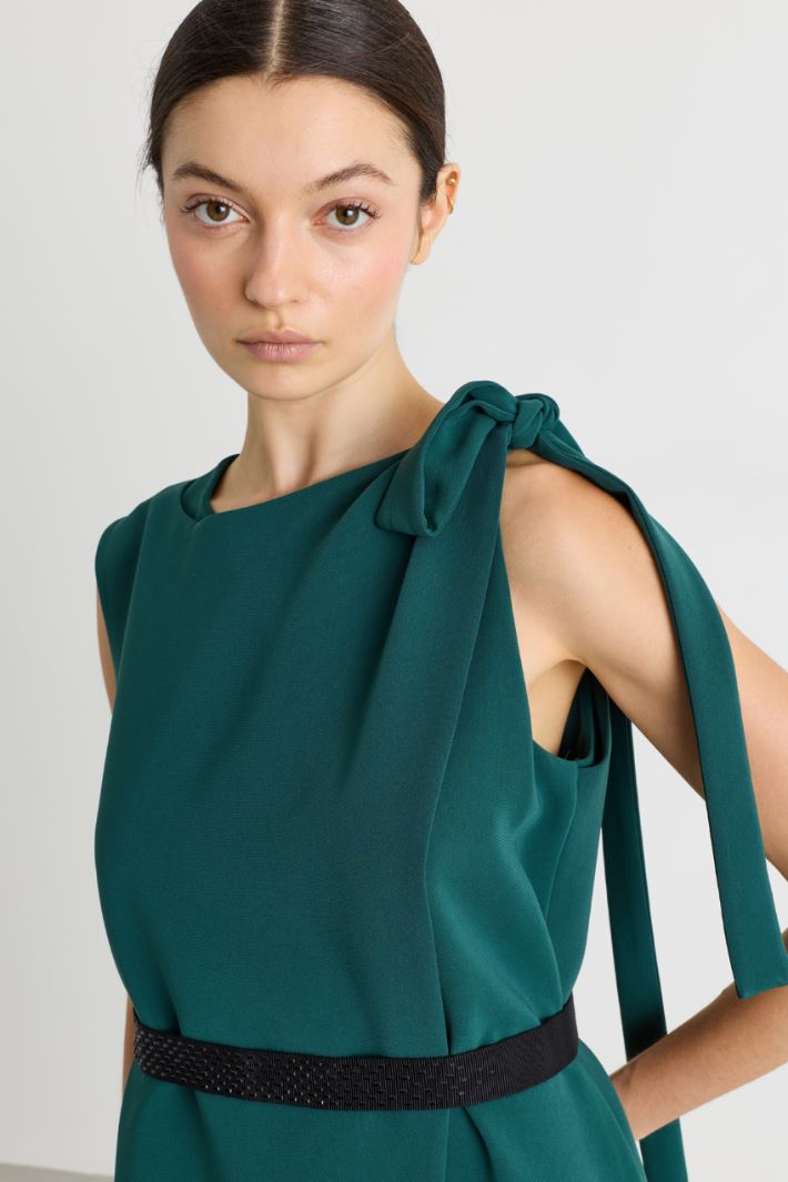 Cady Tunic Dress - GREEN - Intrend - 2