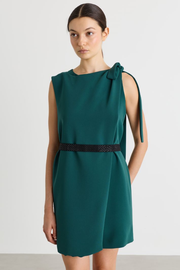 Cady Tunic Dress - GREEN - Intrend - 3