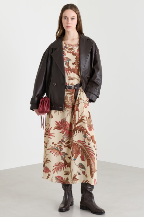 Vestido estampado con bolsillos - Intrend