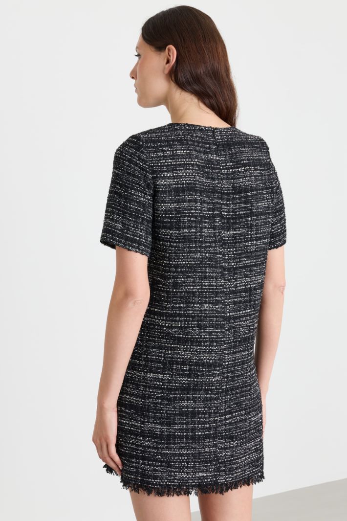 Abito in tweed - NERO - Intrend - 4