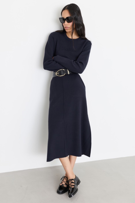 Knit A-line skirt - Intrend
